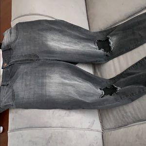 Fashion Nova Ripped Knee Jeans